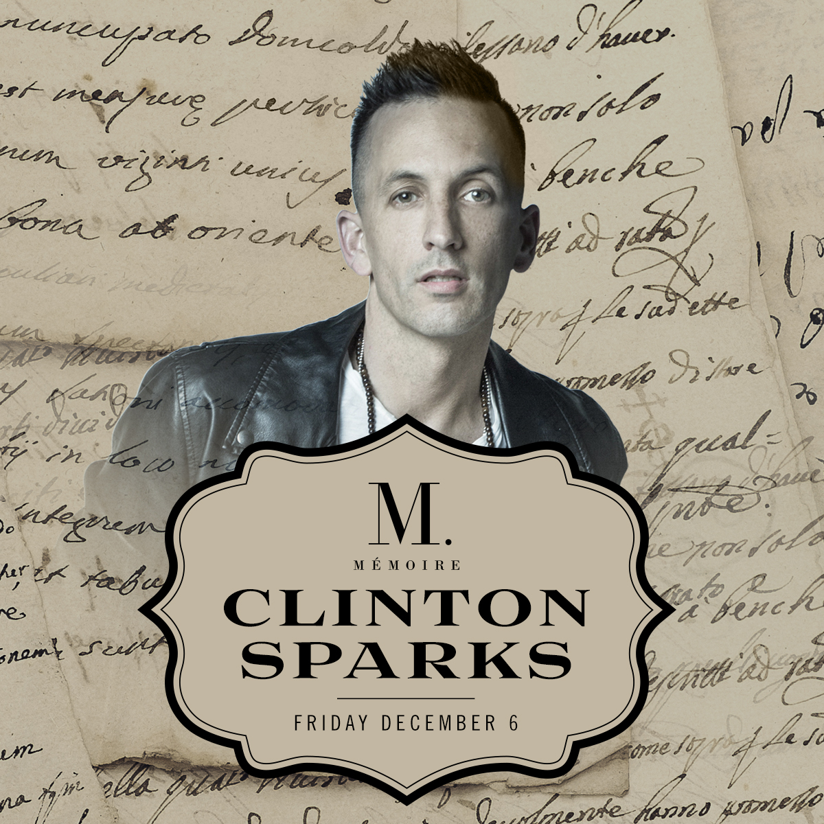 Clinton Sparks at Memoire - Friday, Dec 6 2019 | Discotech