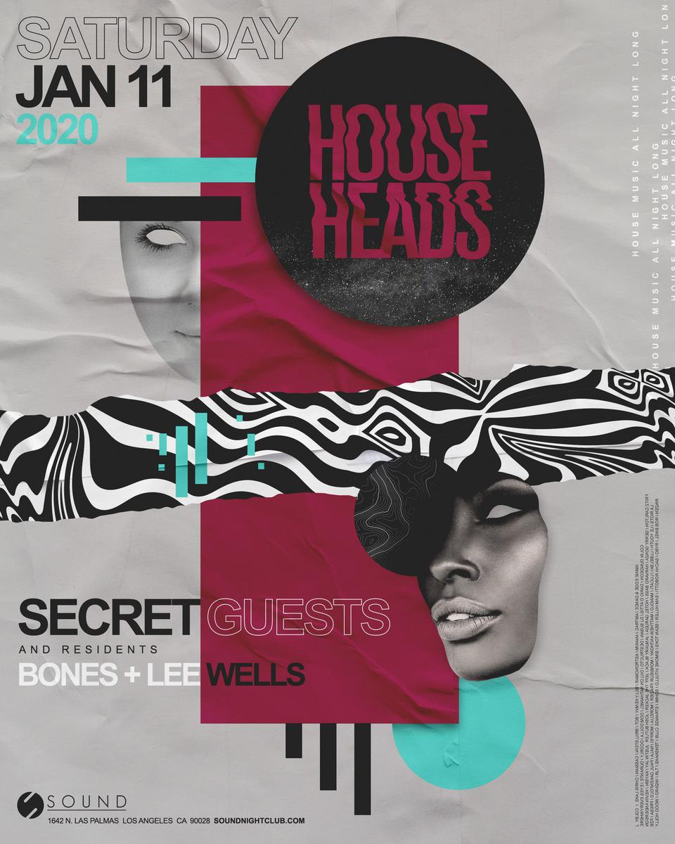 House Heads at Sound Saturday, Jan 11 2020 Discotech