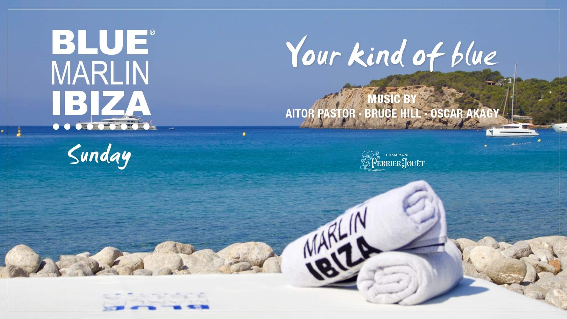 Blue Marlin Ibiza Sunday ~ Your Kind of Blue at Blue Marlin Ibiza