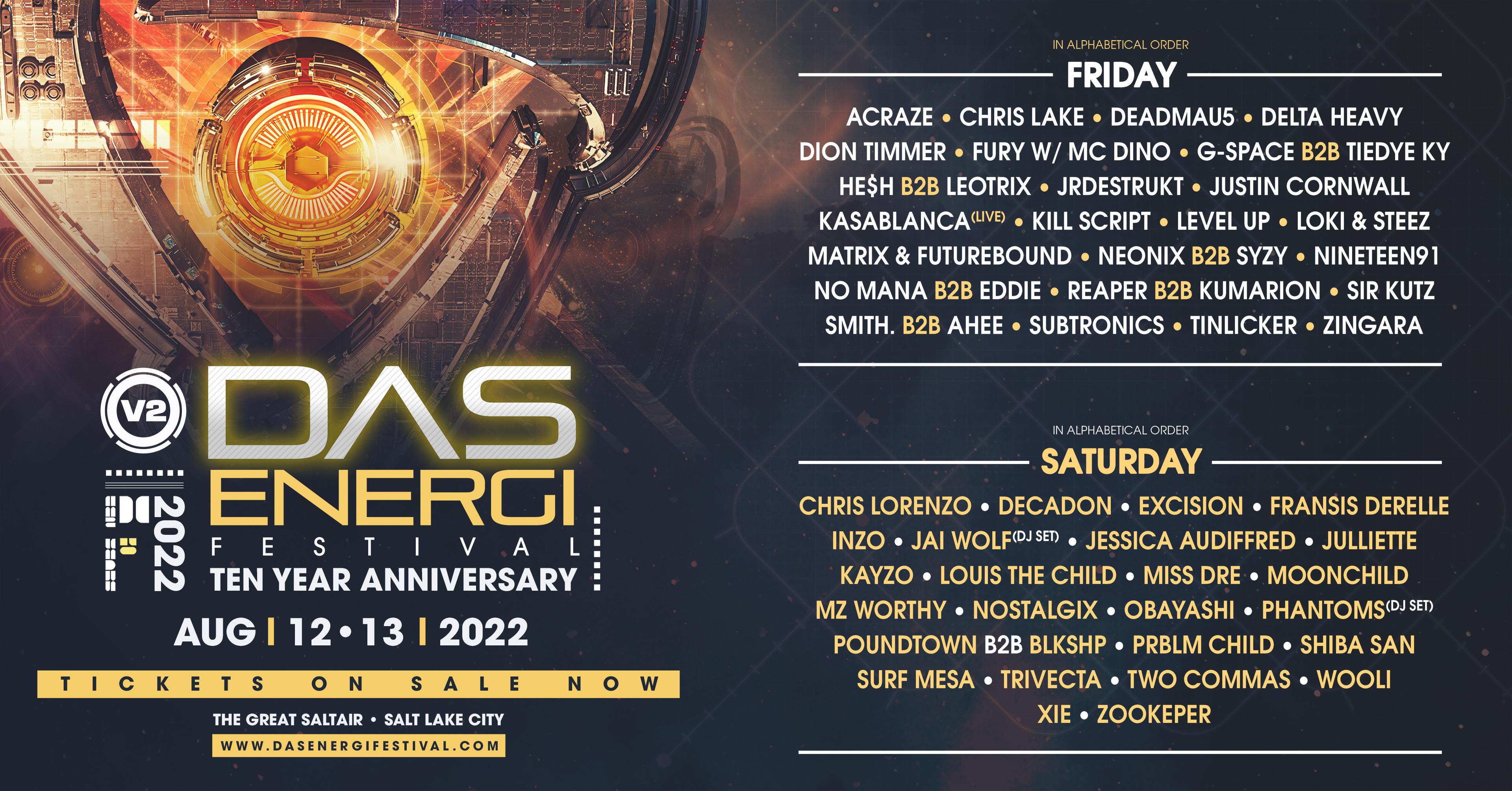 Das Energi 2022 Day 1 at Das Energi Festival Friday, Aug 12 2022