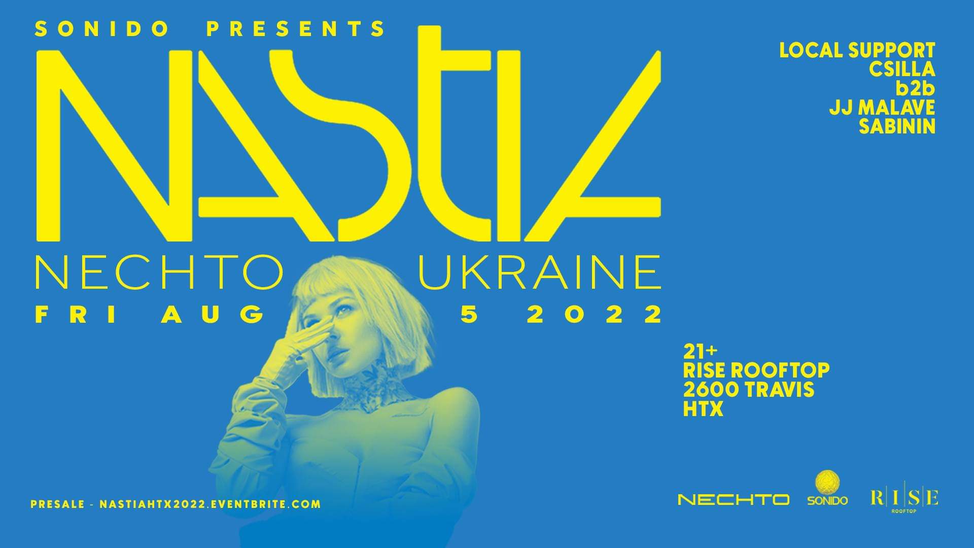 NASTIA at Rise Rooftop Friday August 5, 2022 at Rise Rooftop Friday