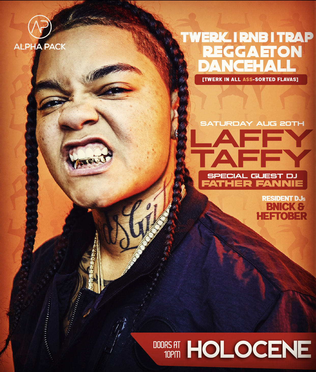 LAFFY TAFFY Twerk / Trap / Dancehall / Reggaeton party w/ DJs BNick