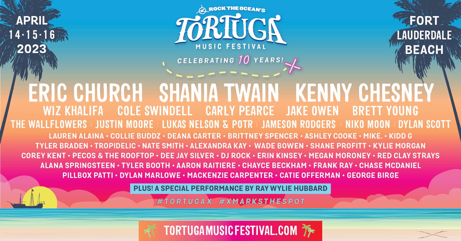 Tortuga Music Festival 2023 Day 1 at Tortuga Music Festival Friday(01)