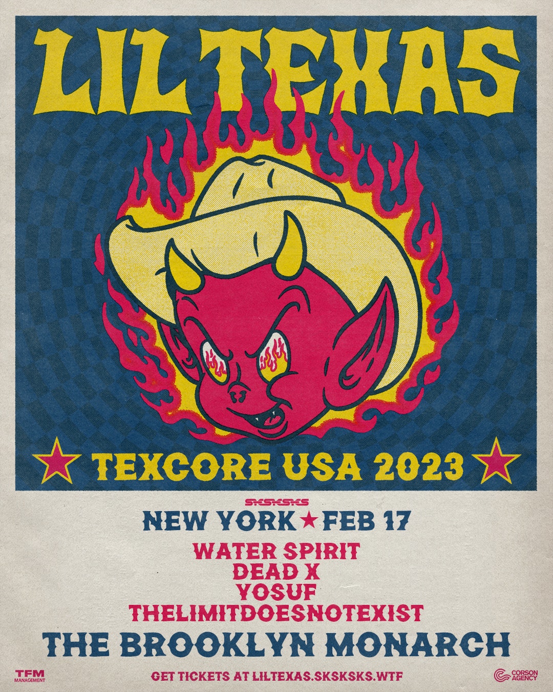 Lil Texas at Brooklyn Monarch Friday, Feb 17 2023 Discotech