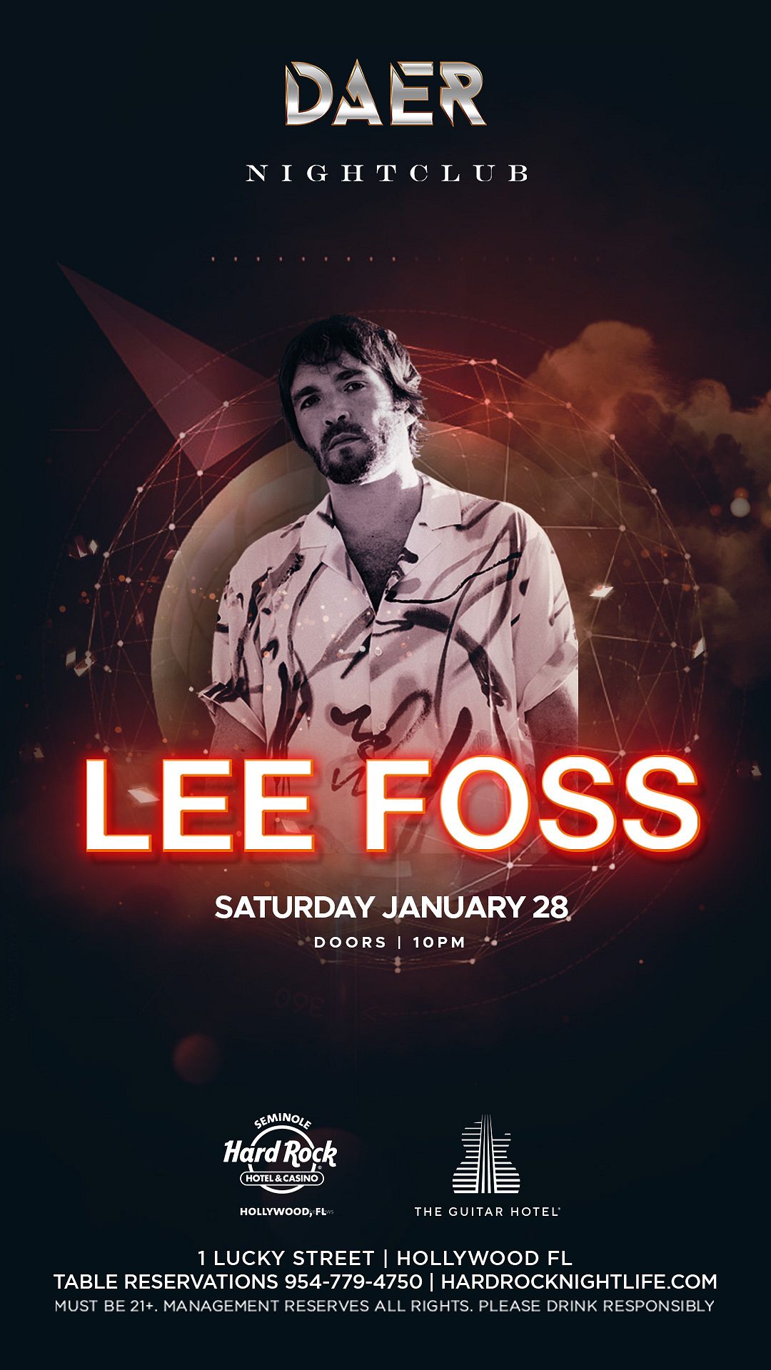 Le Foss Lee Foss | DAER Nightclub - Hard Rock Holly at Daer Nightclub ...
