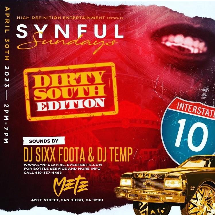 Synful Sundayz Dirty South Edition from High Definition Entertainment