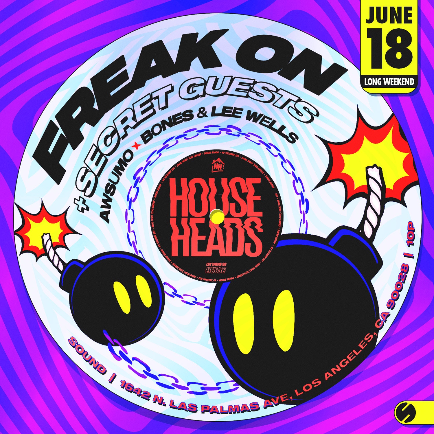 House Heads at Sound Sunday, Jun 18 2023 Discotech