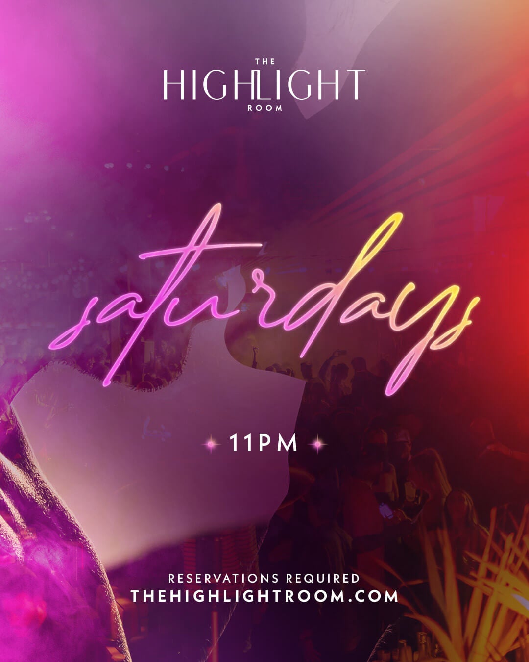 HL Nights at Highlight Room Saturday, Jul 29 2023 Discotech
