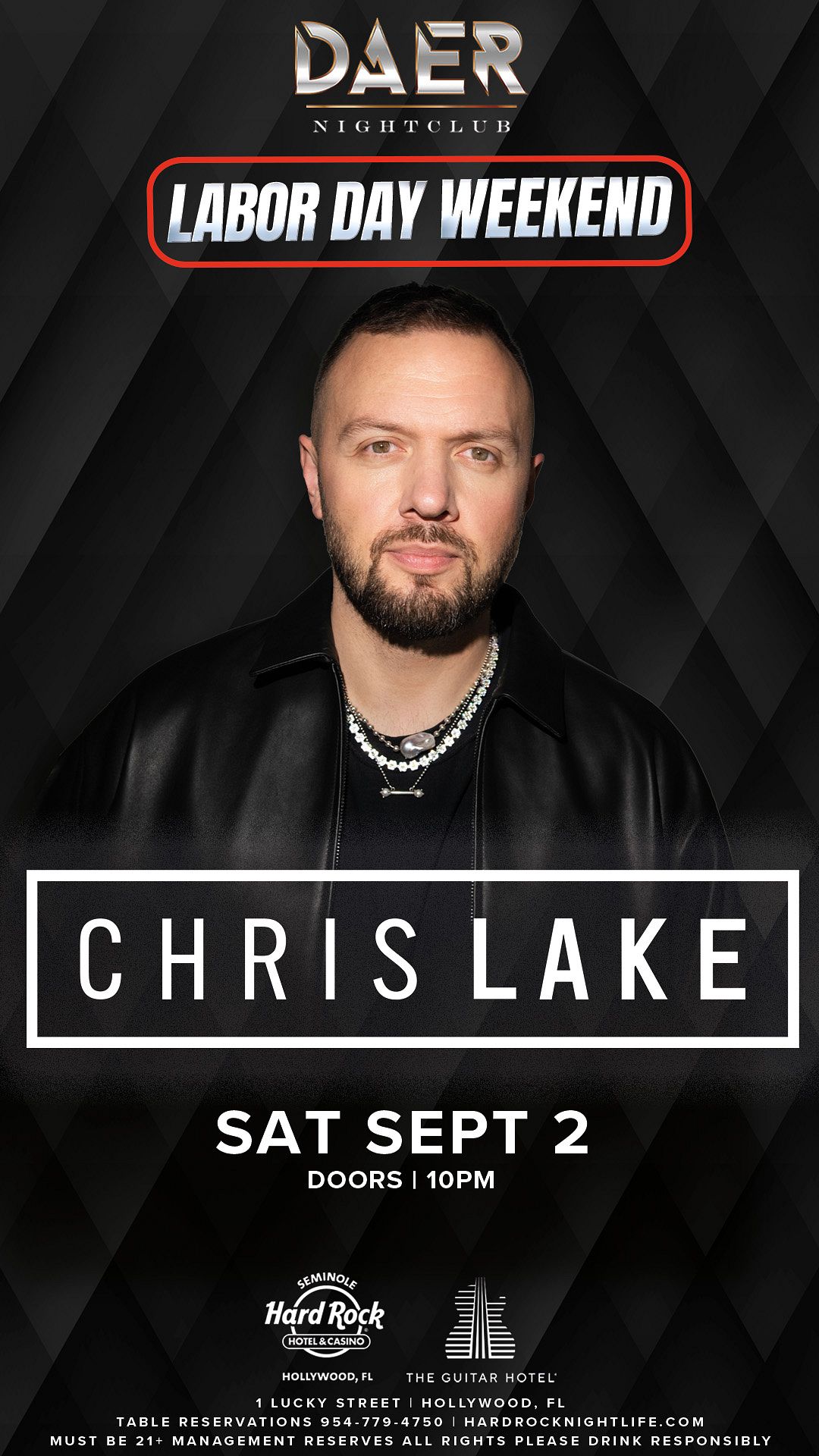 Chris Lake DAER Hard Rock Holly at Daer