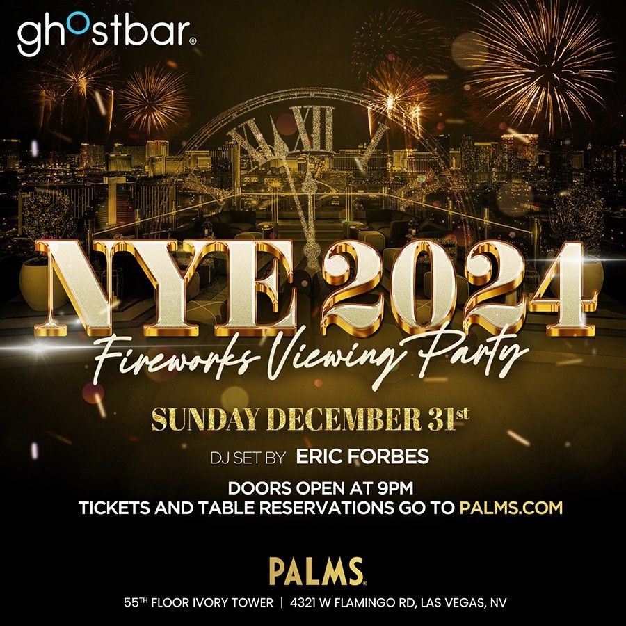 New Years Eve Celebration at Ghostbar - Sunday, Dec 31 2023 | Discotech, image size:900x900