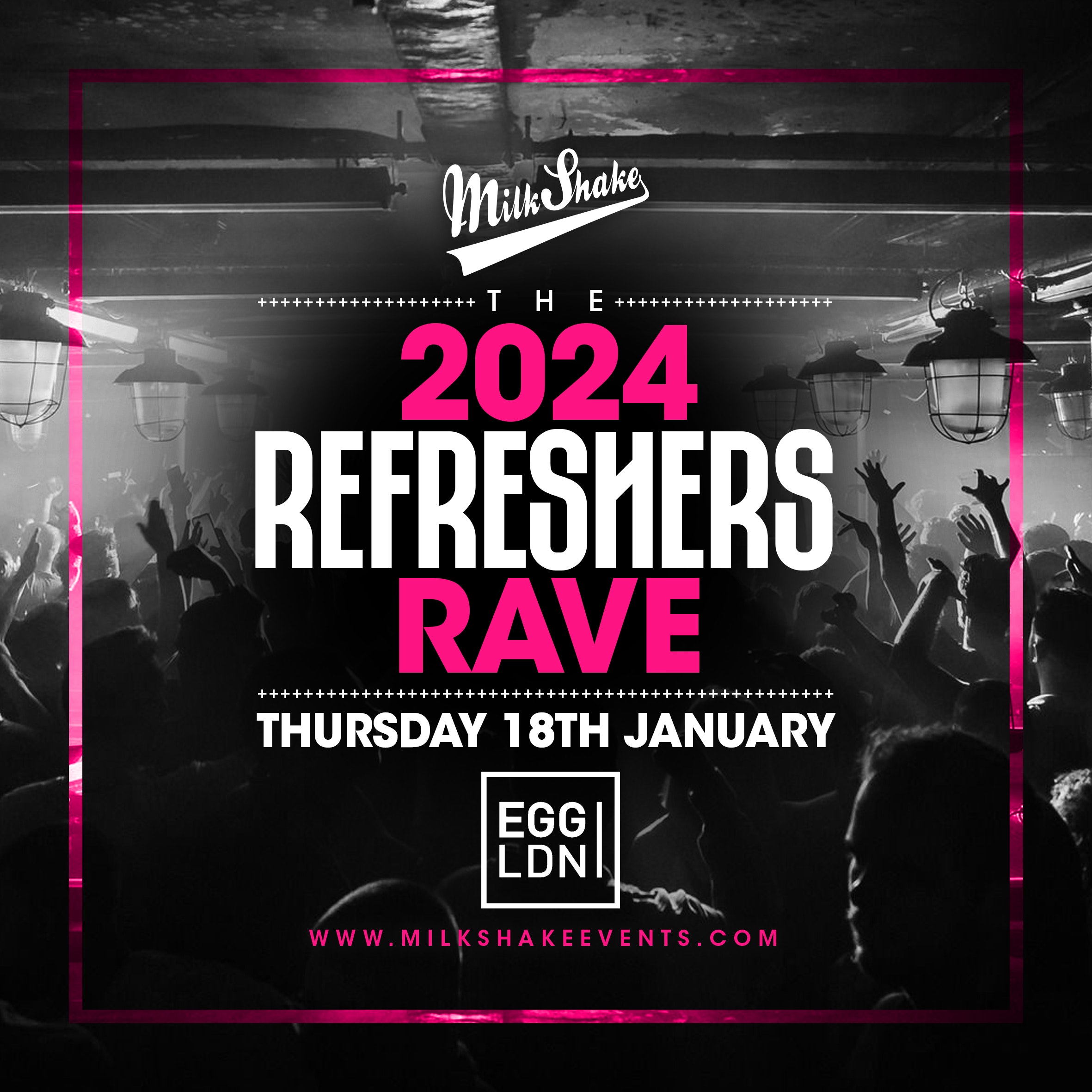 Thursday Rave The 2024 Refreshers Rave at Egg - Thursday, Jan 18 2024 | Discotech