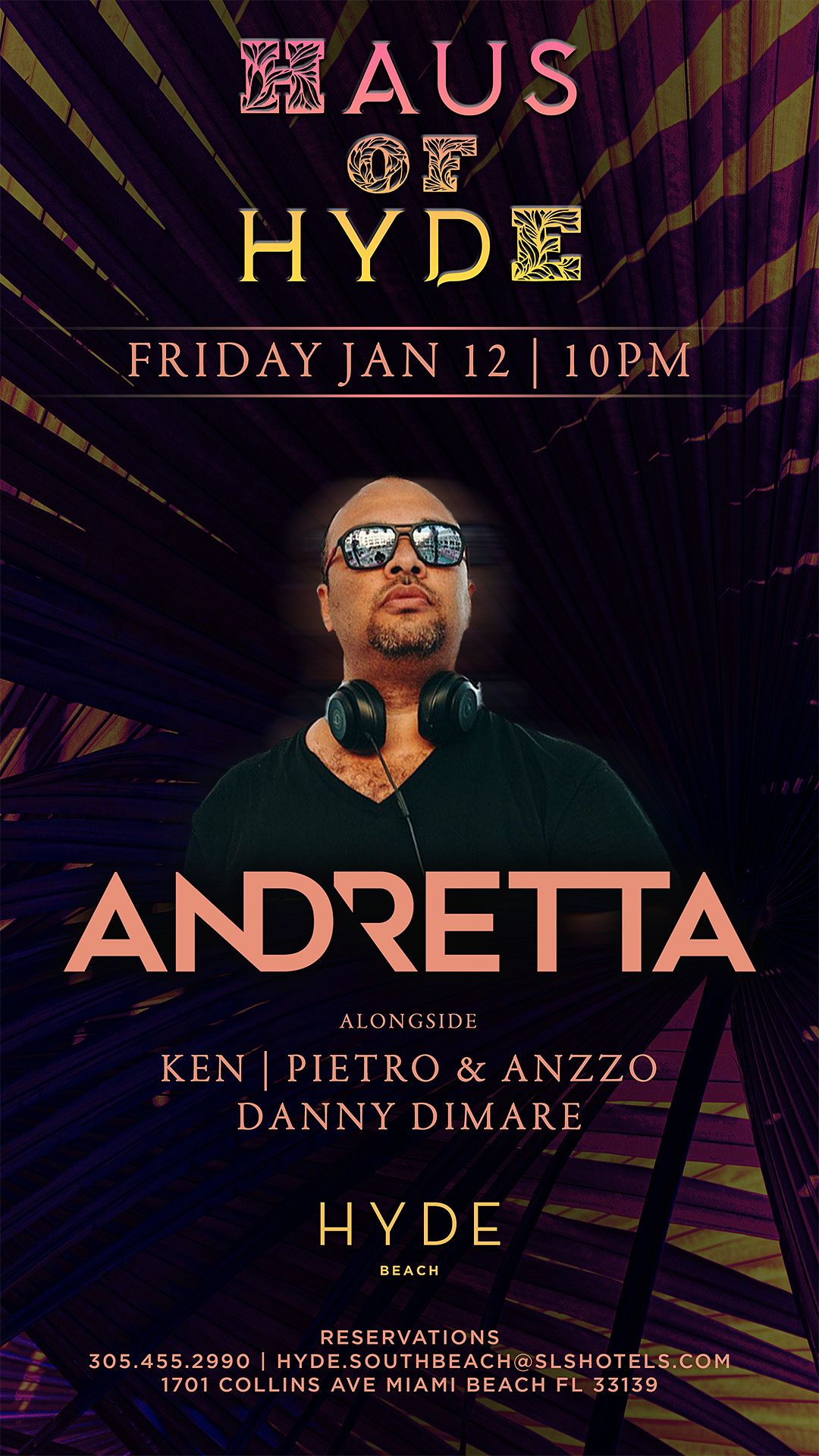 Haus of Hyde at Hyde Lounge Friday, Jan 12 2024 Discotech