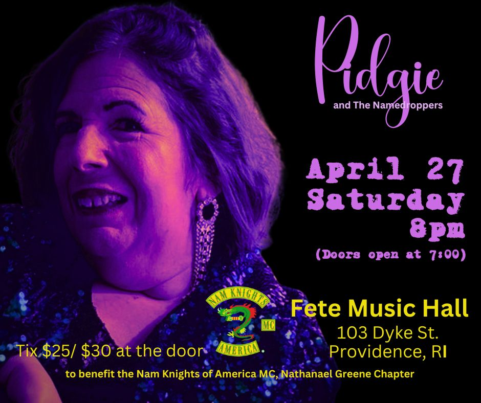 Pidgie and the Namedroppers at Fete Music Hall Saturday, Apr 27 2024
