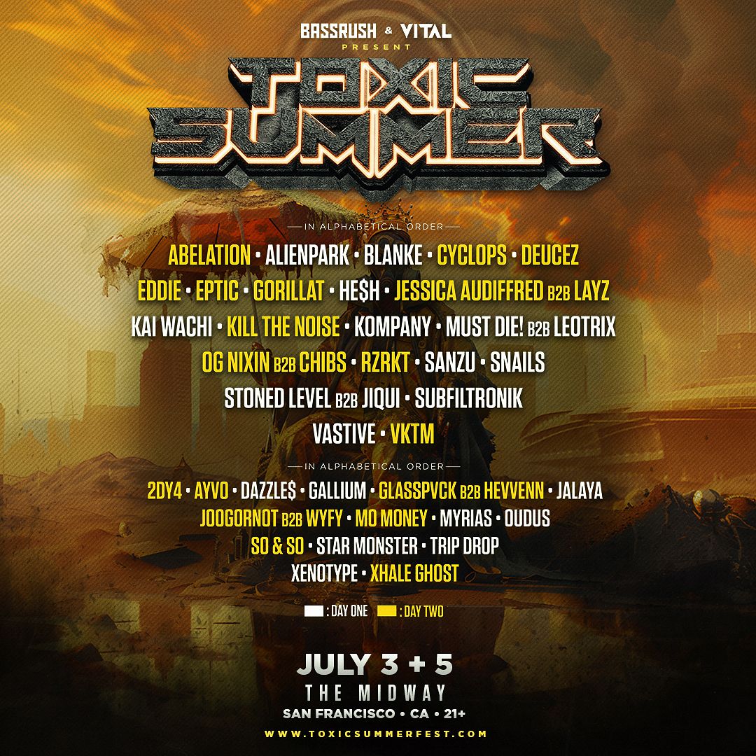 Toxic Summer at The Midway - Wednesday, Jul 3 2024 | Discotech