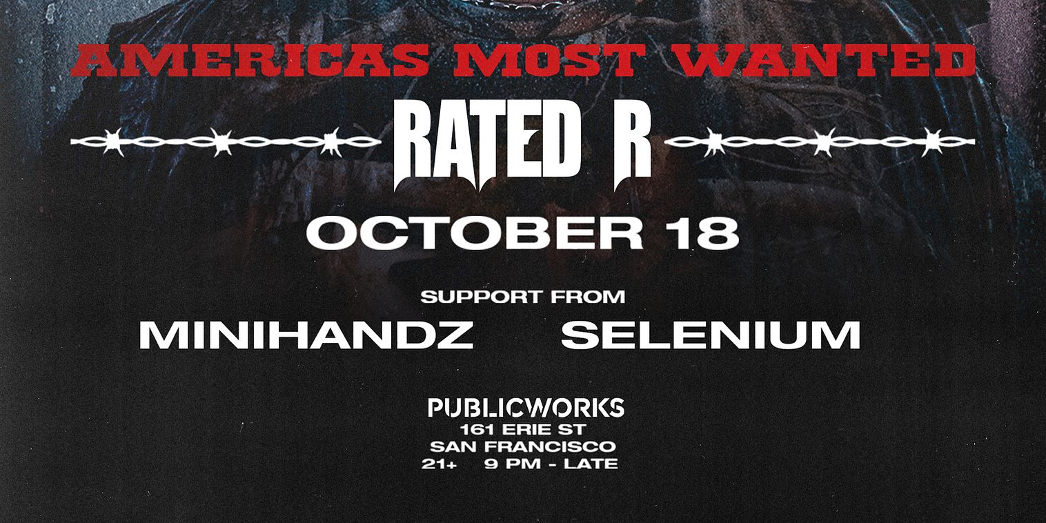 Rated R Off Rated R presented by Public Works at Public Works - Friday, Oct 18 2024 ...