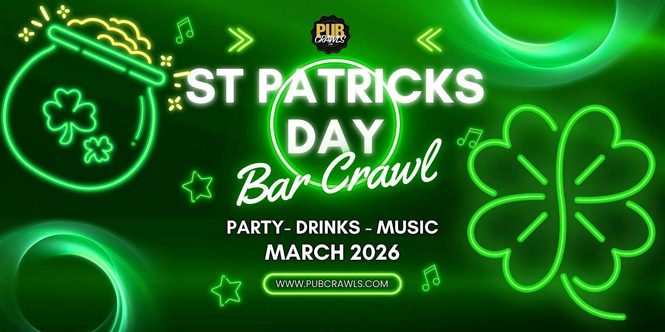 Albany St. Patrick’s Day Weekend Bar Crawl 2026