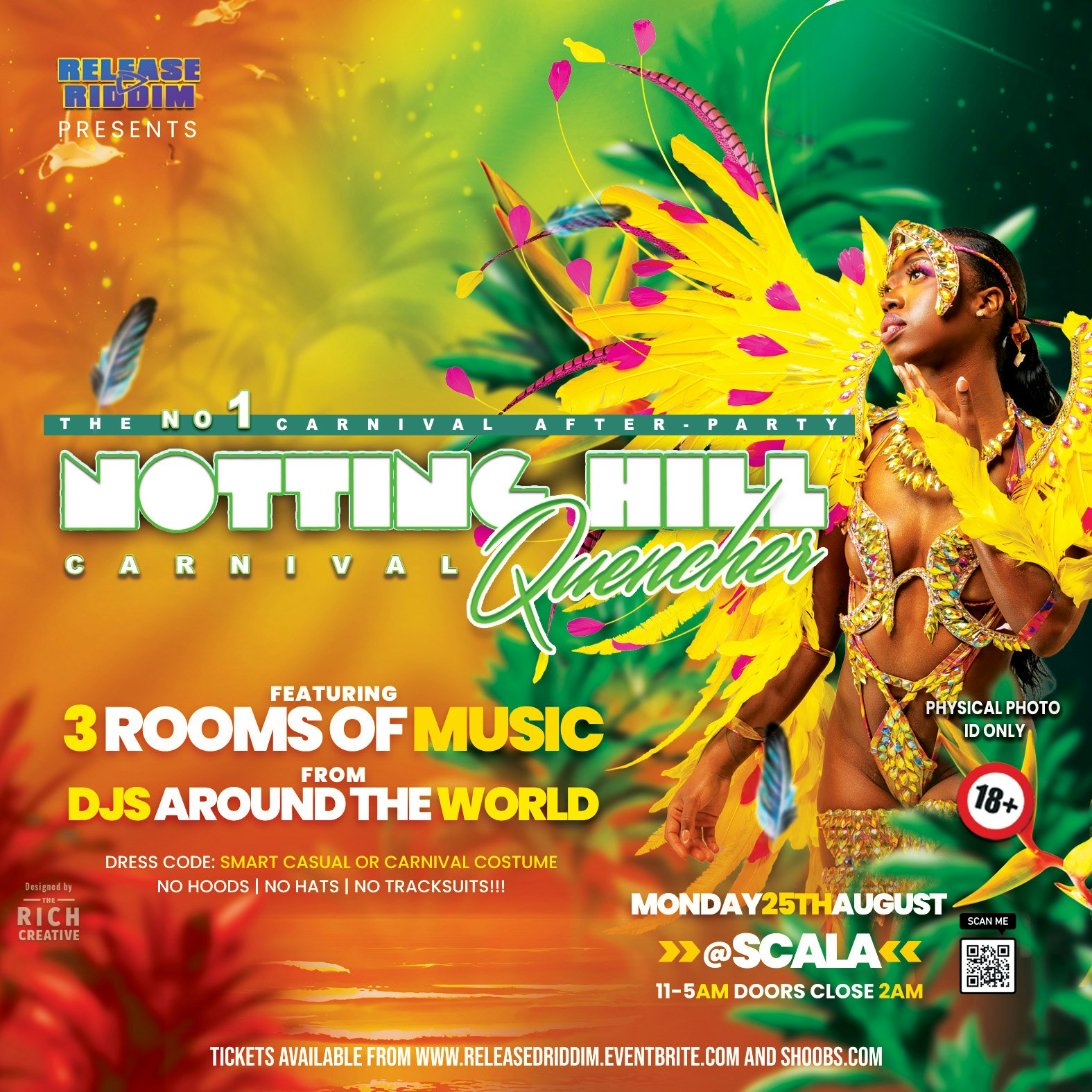 Notting Hill Carnival Quencher - The No1 Carnival After Party at Scala ...