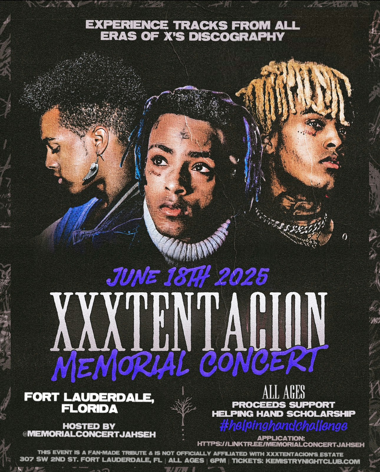 XXXTentacion Memorial Concert at Kemistry - Wednesday, Jun