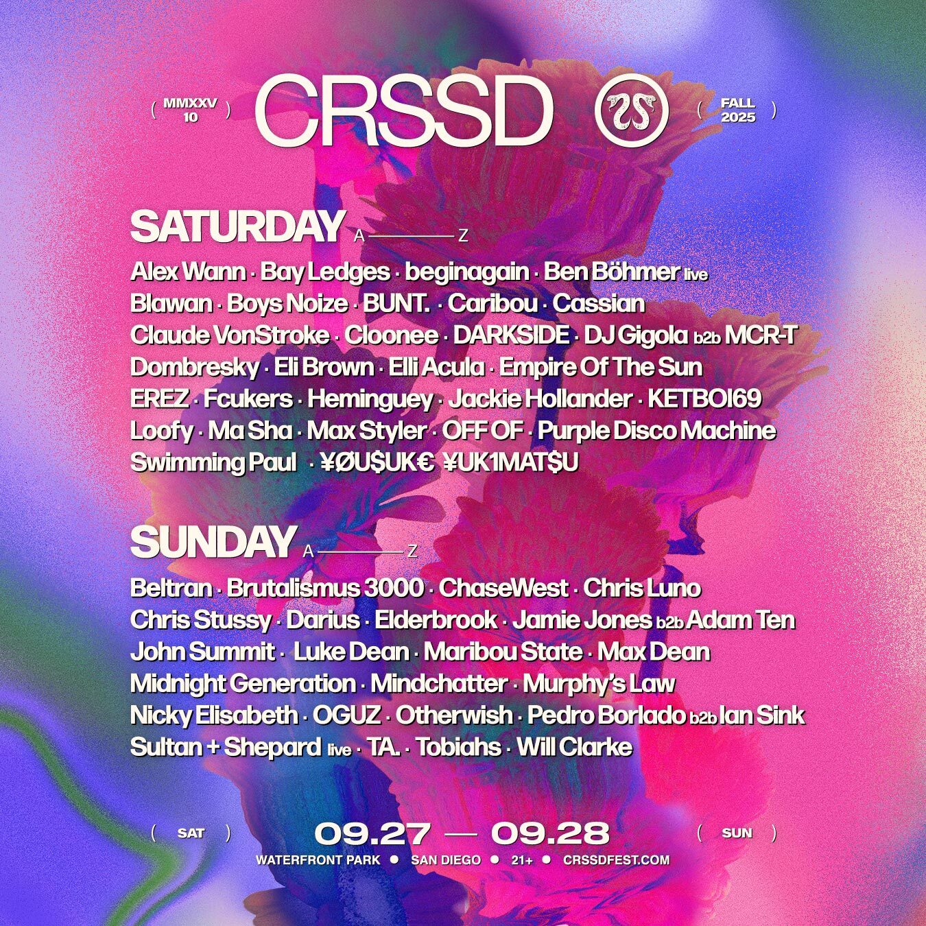 Crssd Festival Fall '25 - Day 1