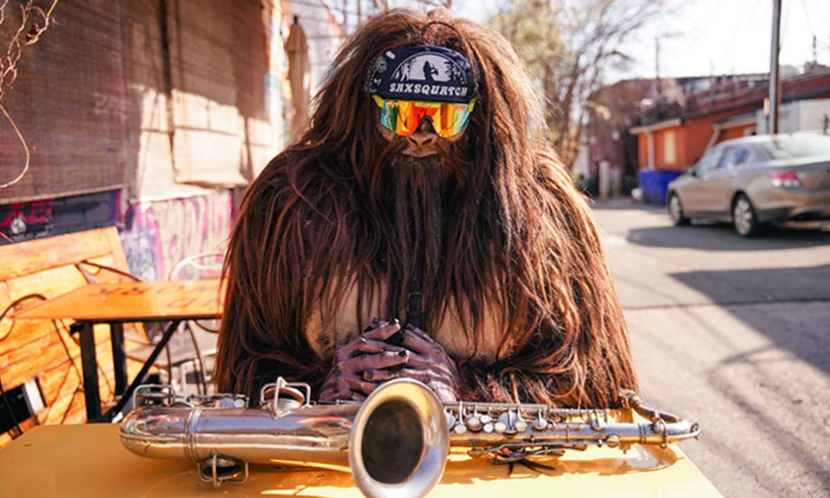 Saxsquatch - Sax In The City Tour
