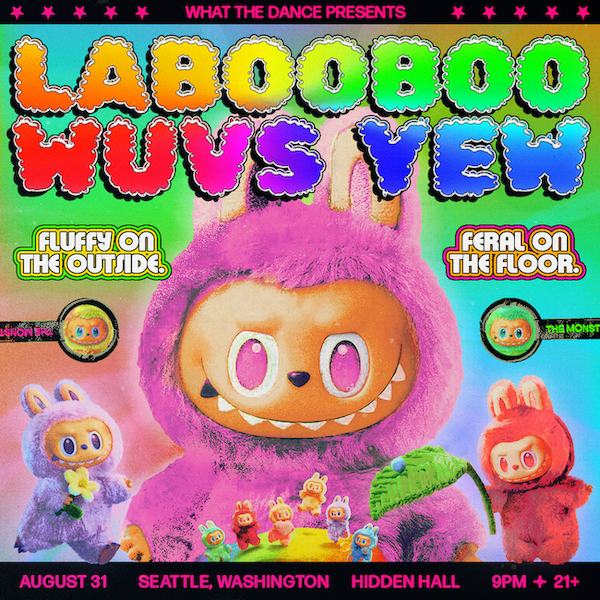Labubu Funk Rave Labooboo Wuvs Yew - Labubu Rave at Hidden Hall - Sunday, Aug 31 2025 ...