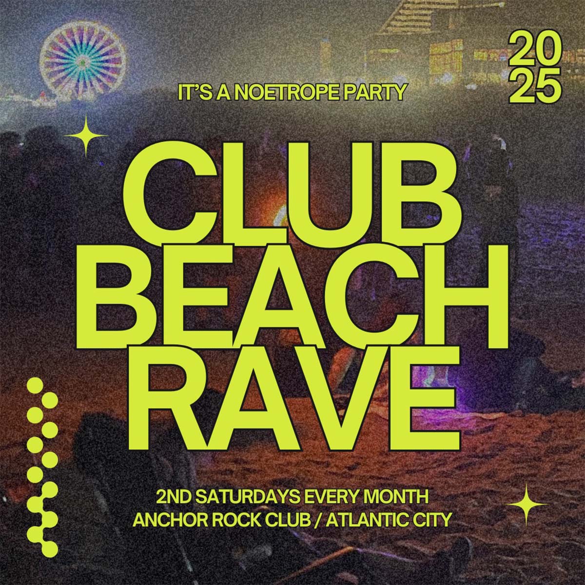 Club Beach Rave - DJ Dance Monthly at Anchor Rock Club - Saturday, Sep ...