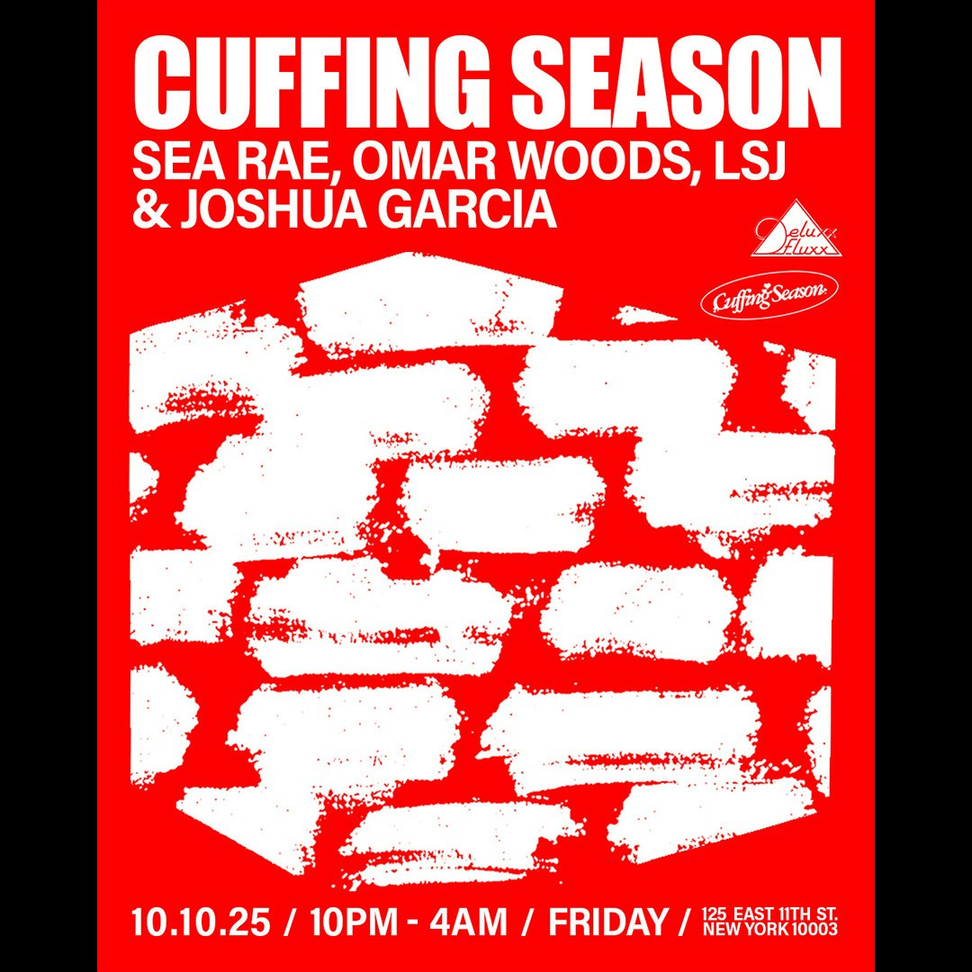Nyvip Cuffing Season at Deluxx Fluxx - Friday, Oct 10 2025 | Discotech