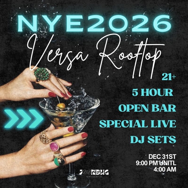 Versa Rooftop NYE 2026 Party at New York New Year's Eve - Wednesday ...
