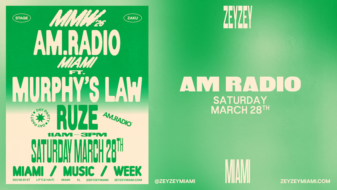 AM.RADIO Miami Music Week