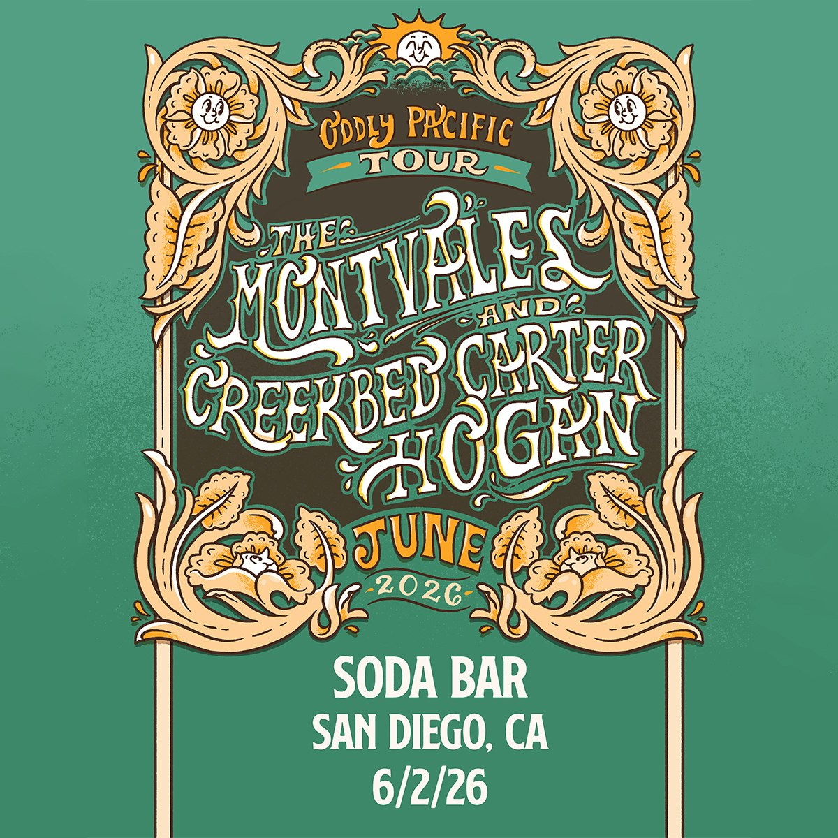 The Montvales + Creekbed Carter Hogan