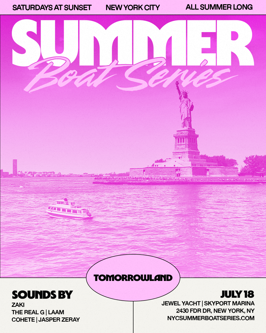 NYC Summer Boat Series