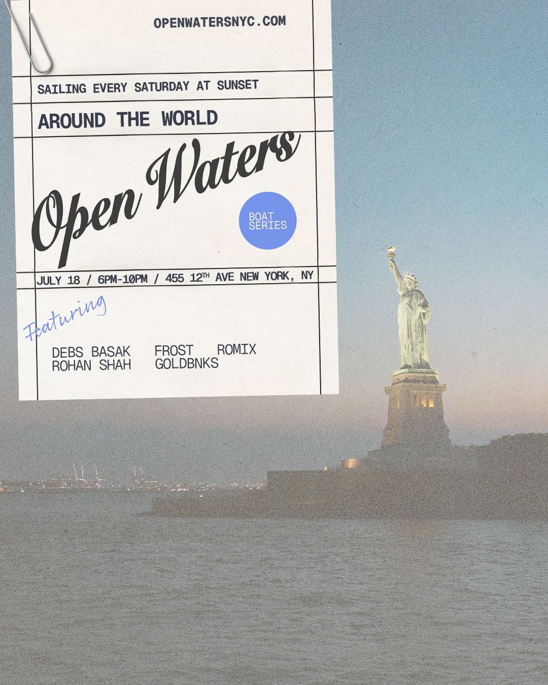 Open Waters Sunset Boat Series