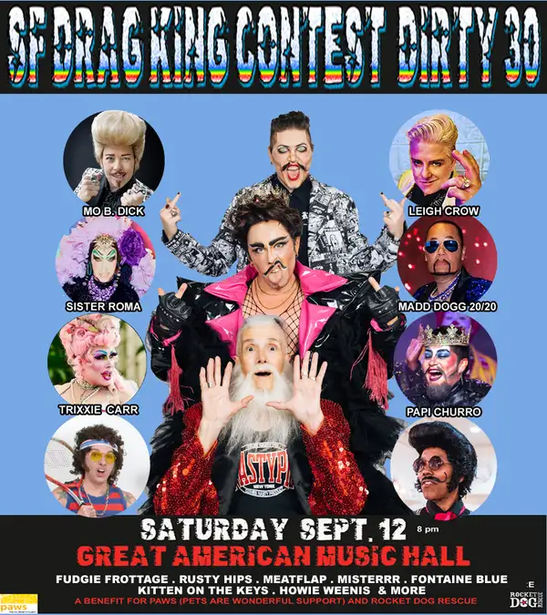 30th Annual SF Drag King Contest