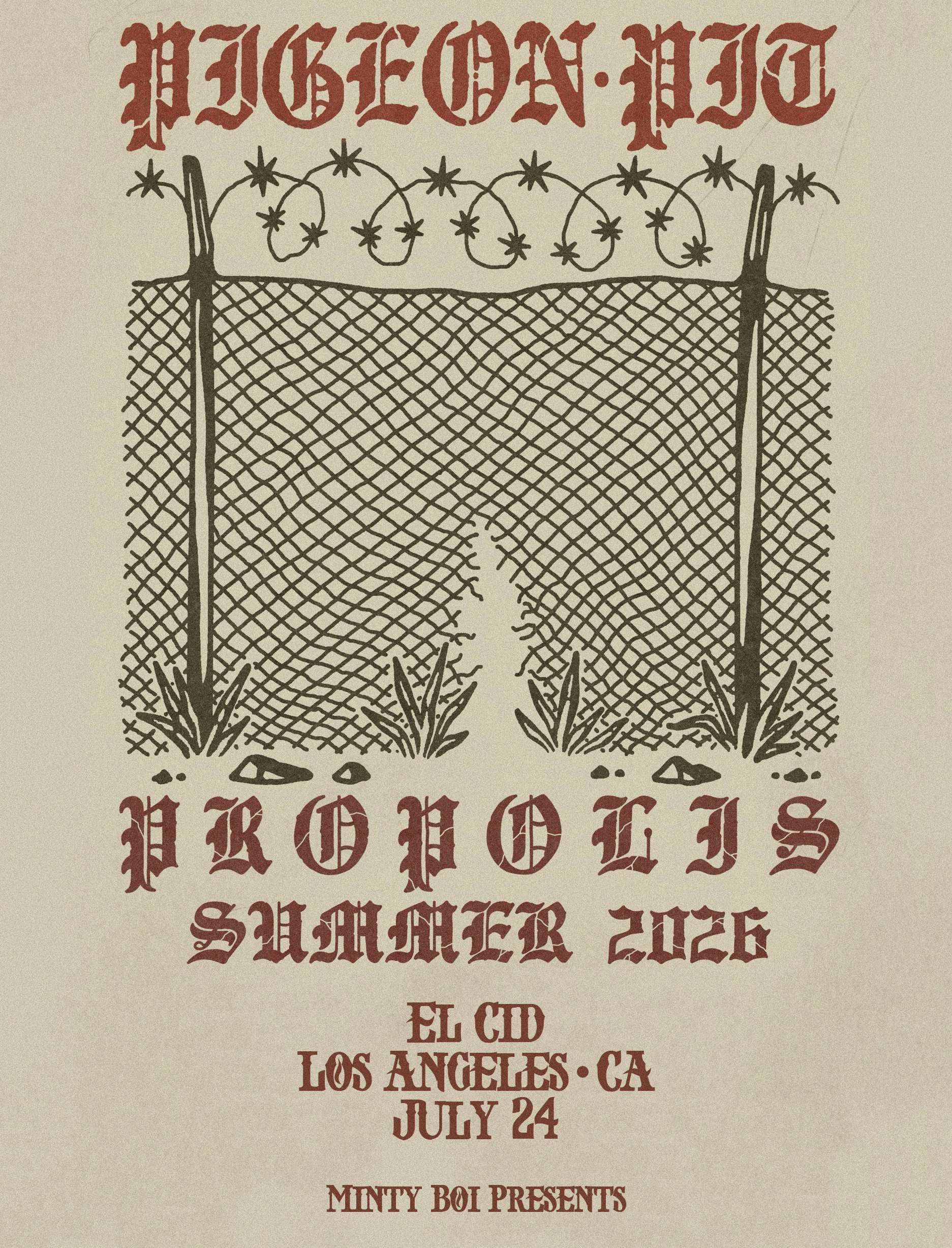 Pigeon Pit Live in Los Angeles w/ Propolis