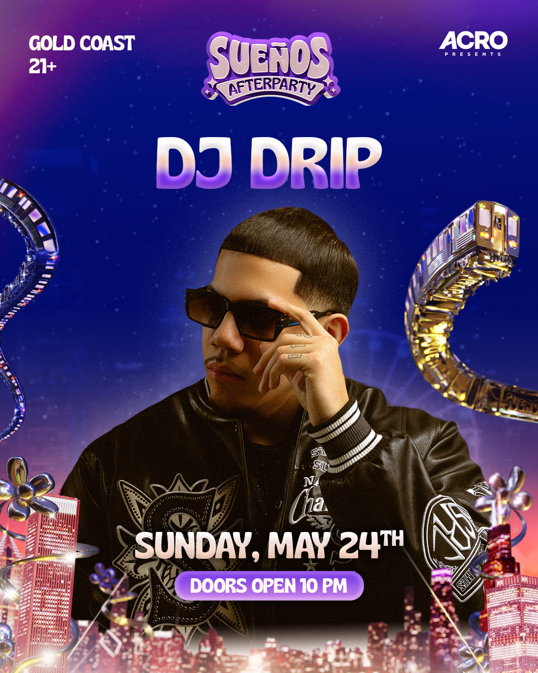 Sueños Official After Party | DJ DRIP - SOLD OUT at Gold Coast Social ...