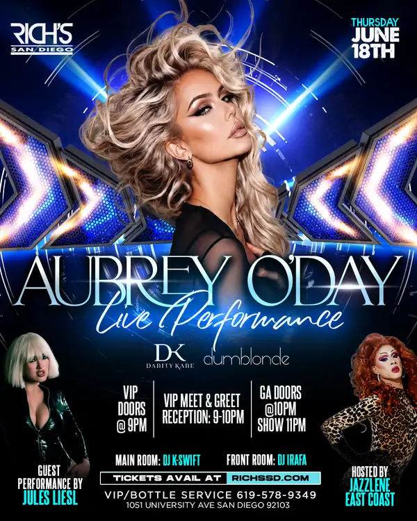 Aubrey O’Day LIVE!