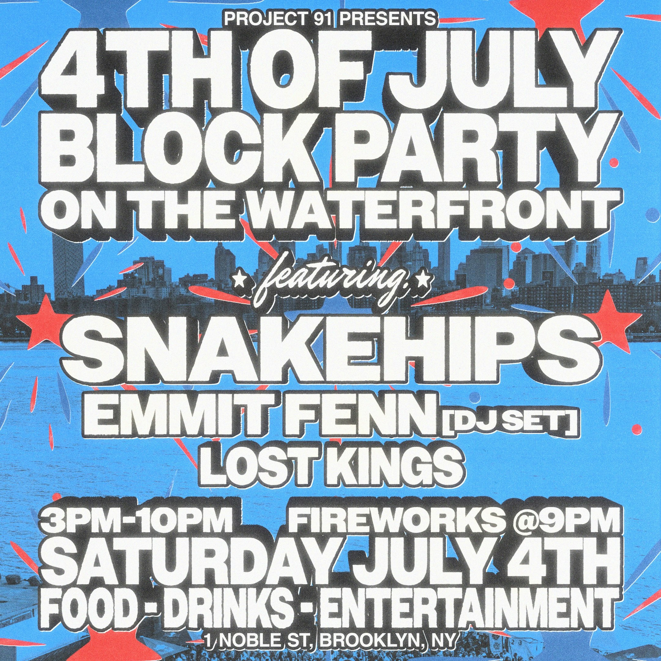 4th Block Party ft. Snakehips, Emmit Fenn, & Lost Kings