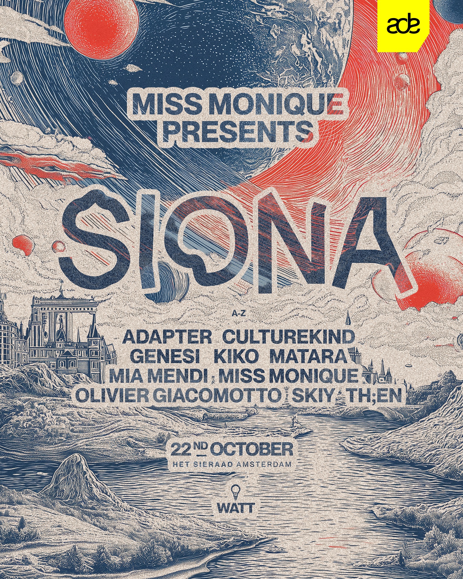 Miss Monique presents Siona ADE — official artwork