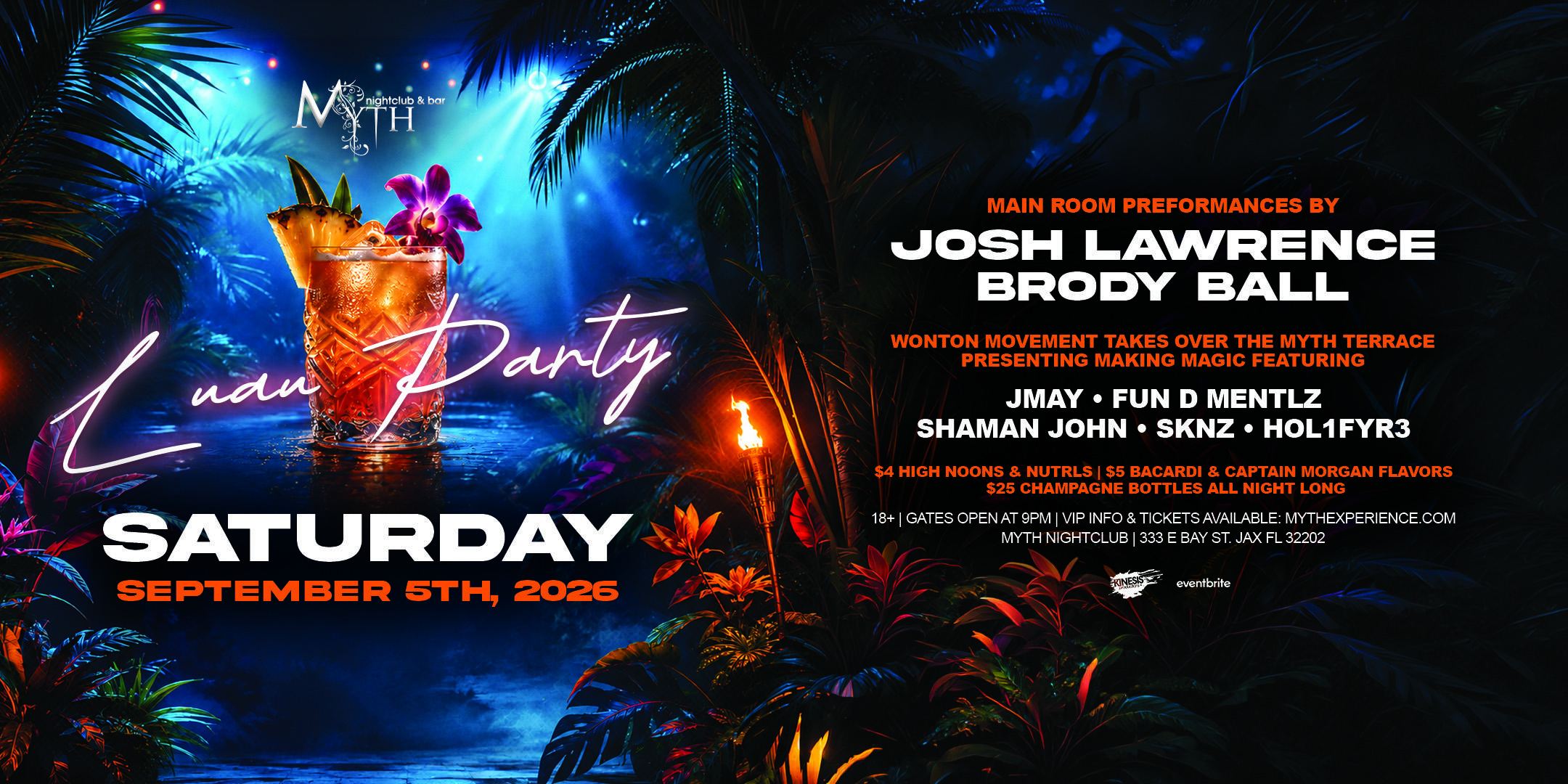 Luau Party feat. JOSH LAWRENCE
