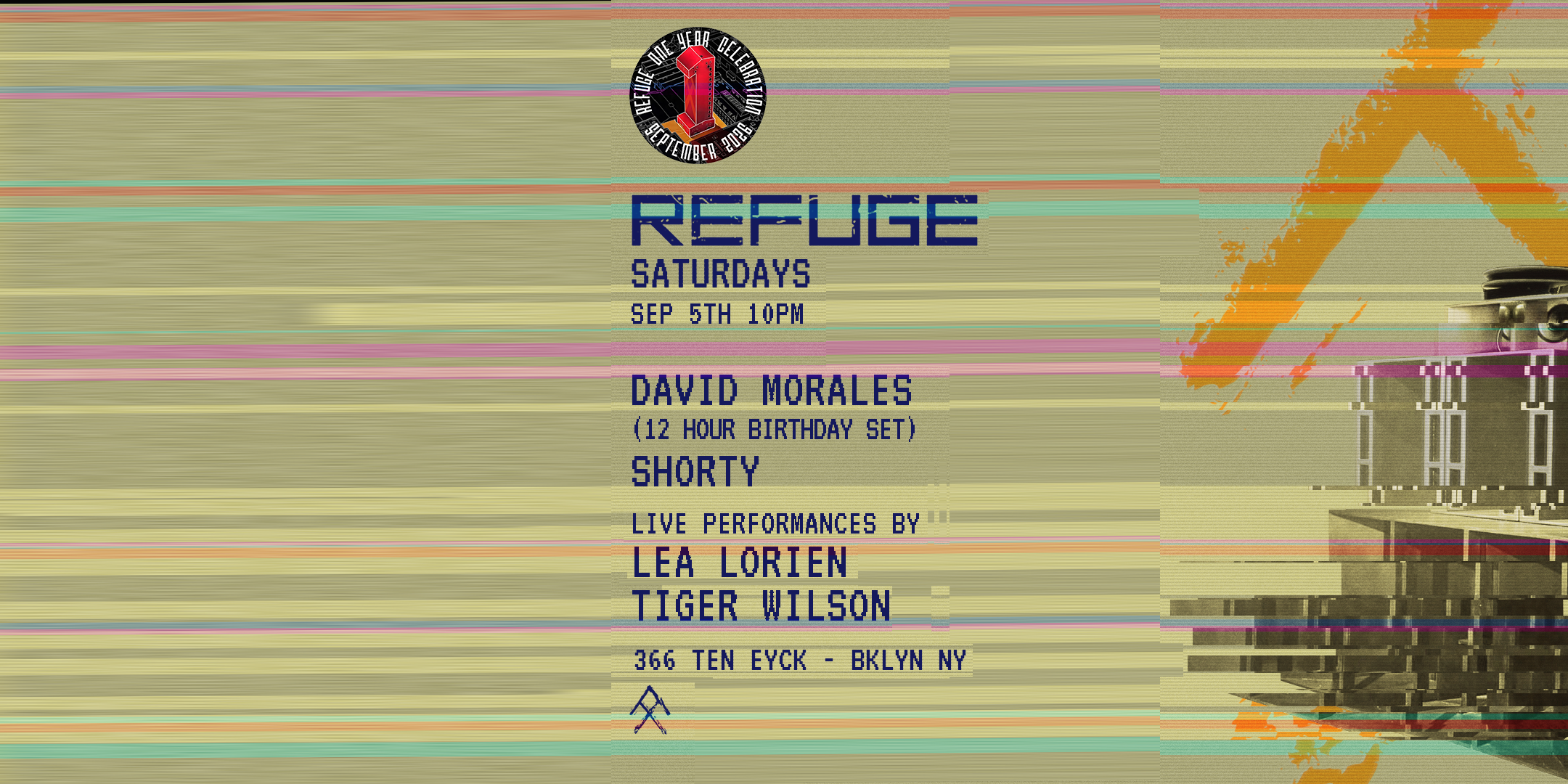 Refuge Saturday: David Morales (12 Hour set) + Shorty