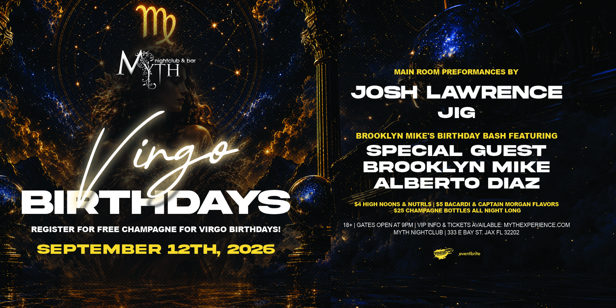 Saturday Night - Virgo Birthdays