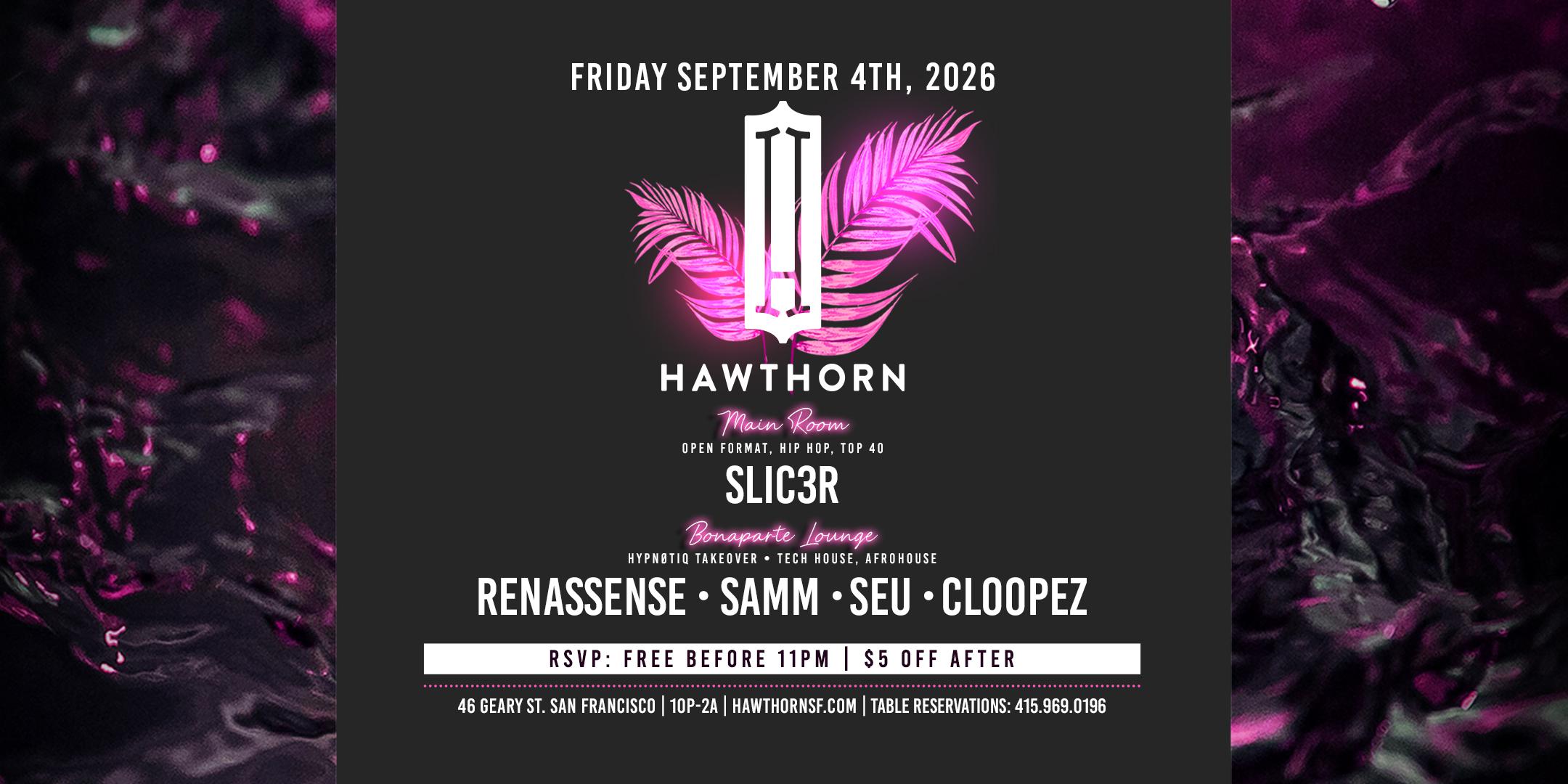 Hawthorn feat. SLIC3R + Hypnøtiq Takeover