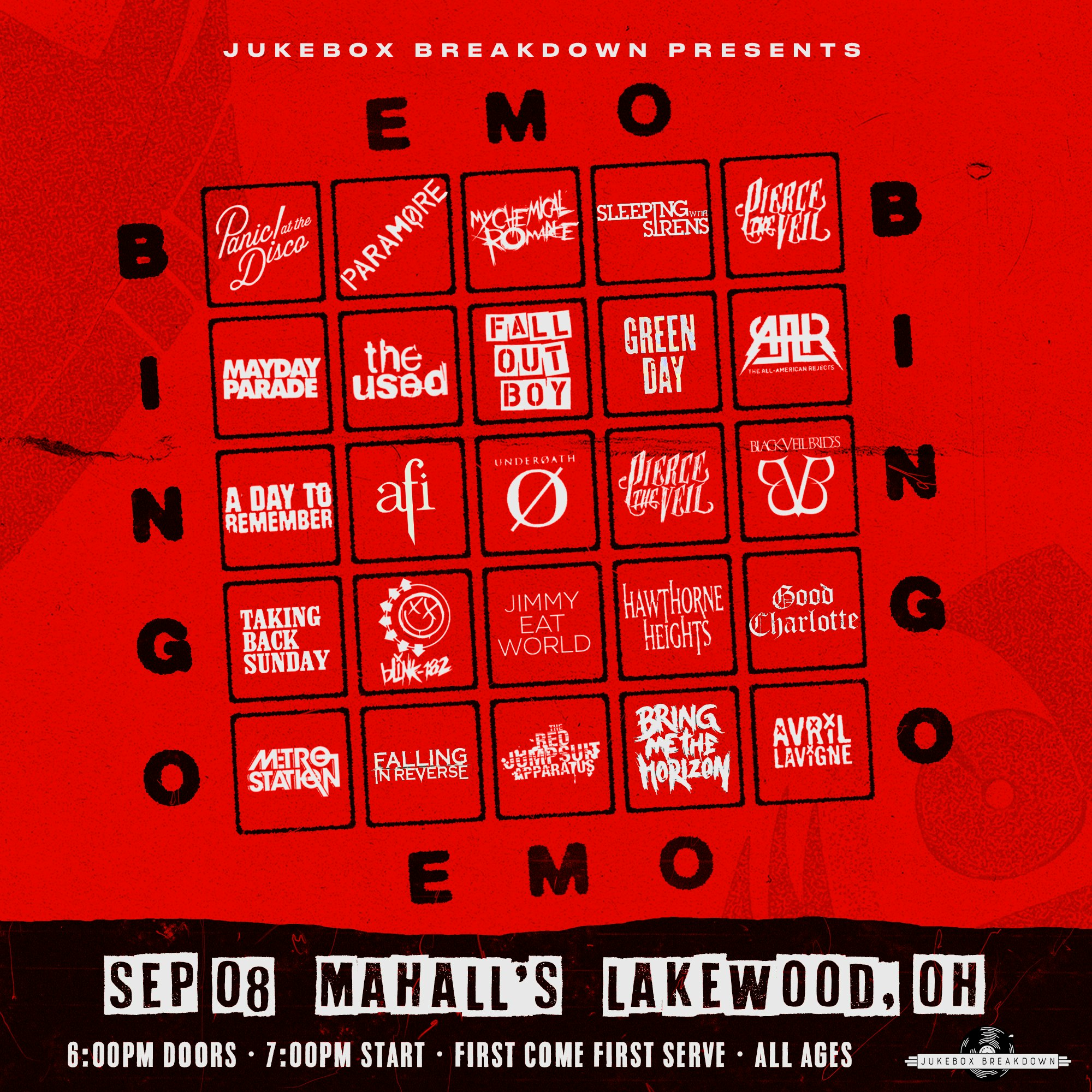 Emo Bingo
