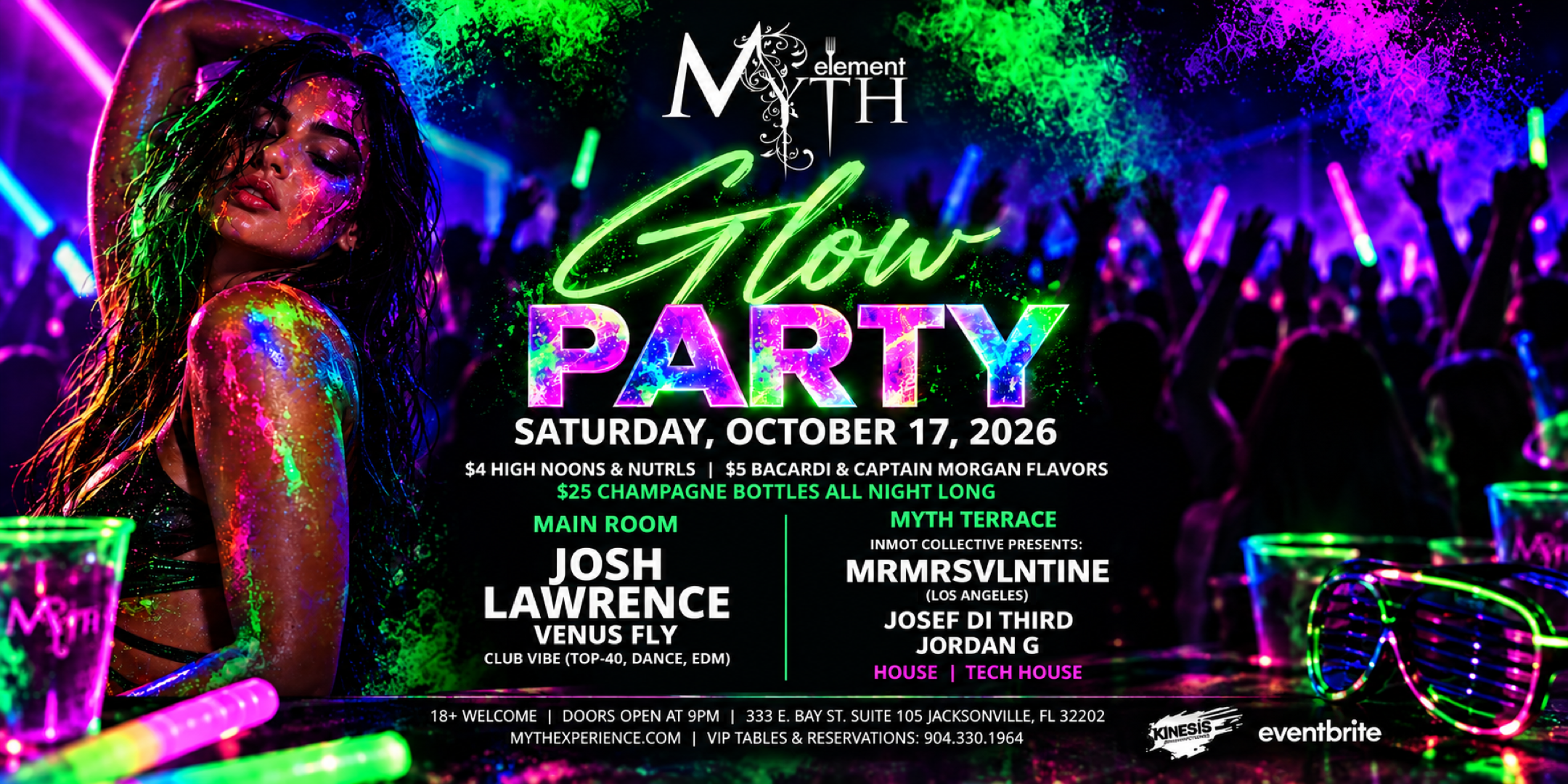 Saturday Night - Glow Party
