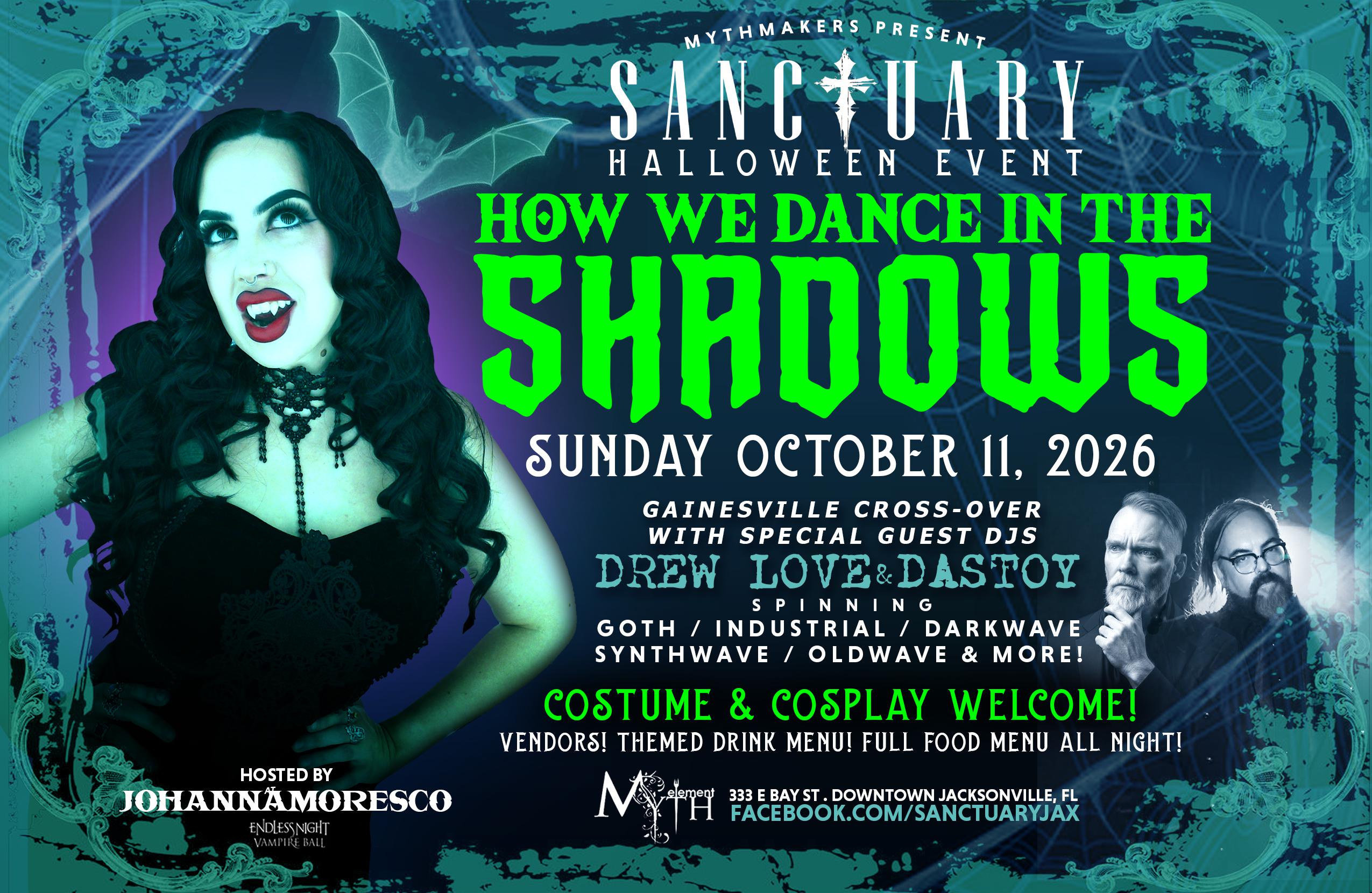 Sanctuary HALLOWEEN Goth Dance Party