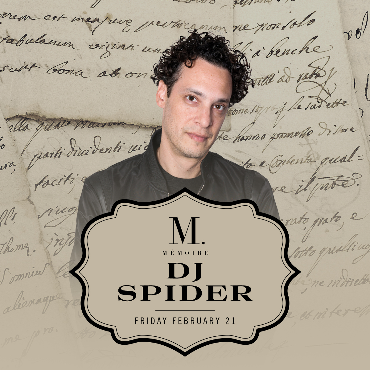 Spider Rave Dj DJ Spider at Memoire - Friday, Feb 21 2020 | Discotech