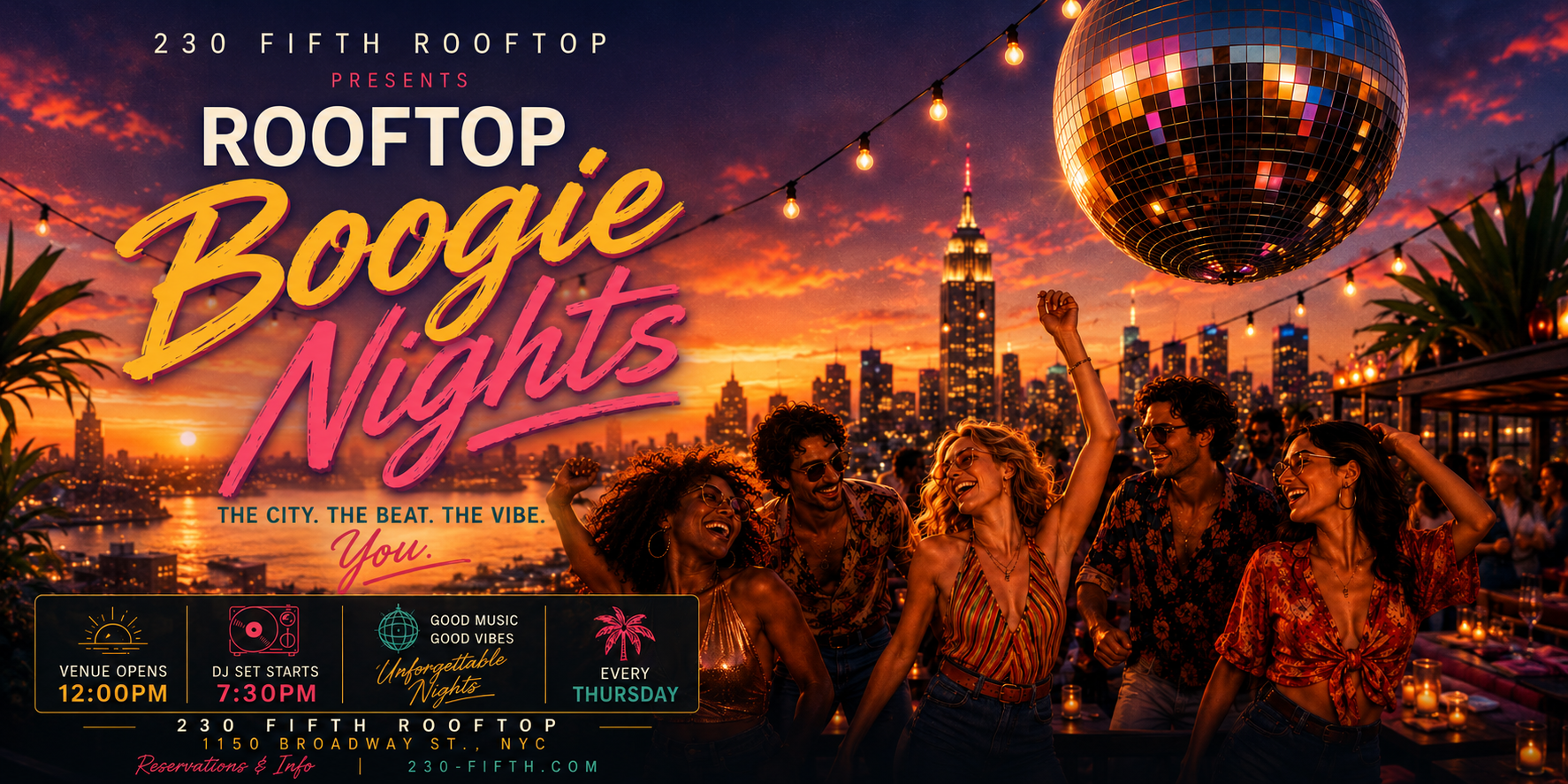 Rooftop Boogie Nights