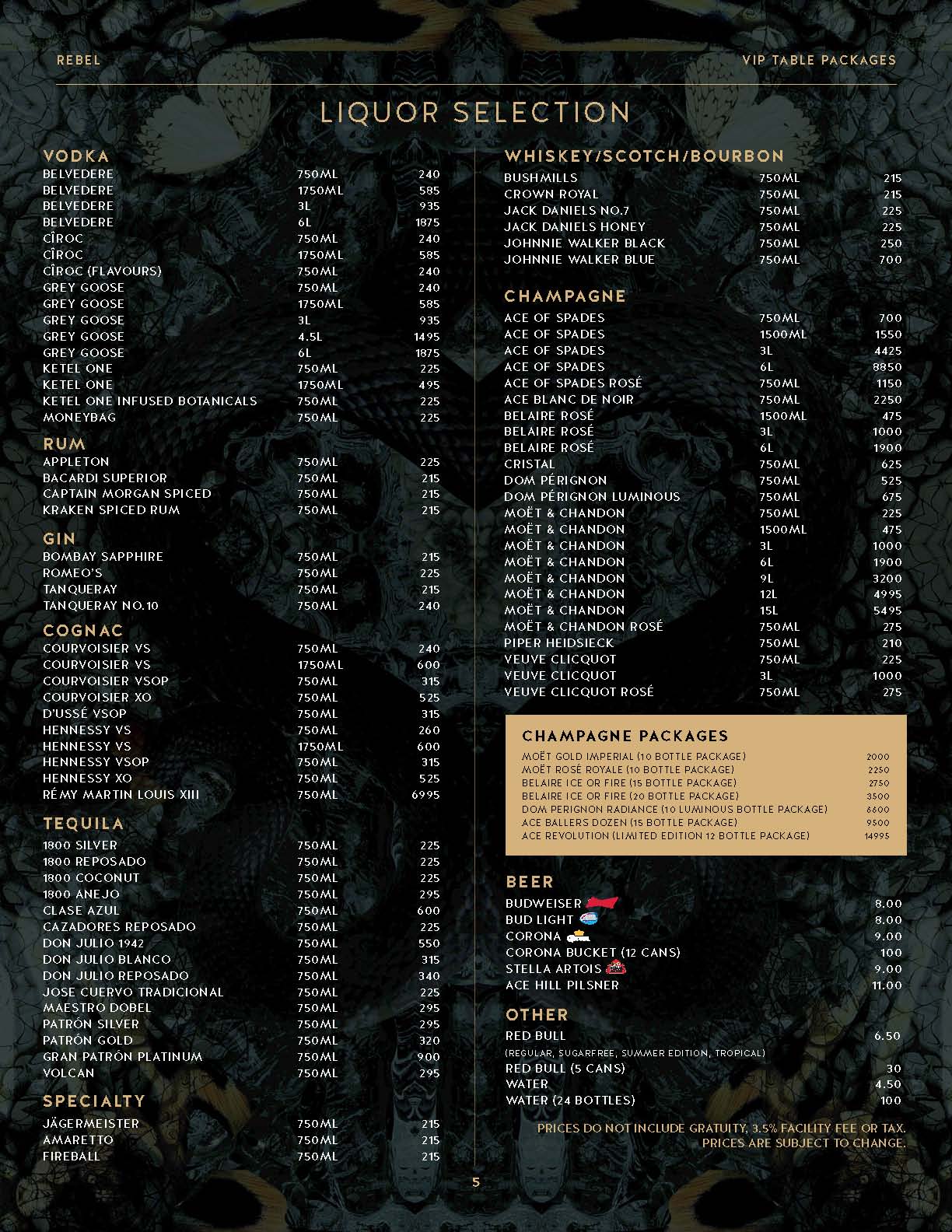 How Bottle Service at Rebel Toronto Works [2022 GUIDE] Discotech